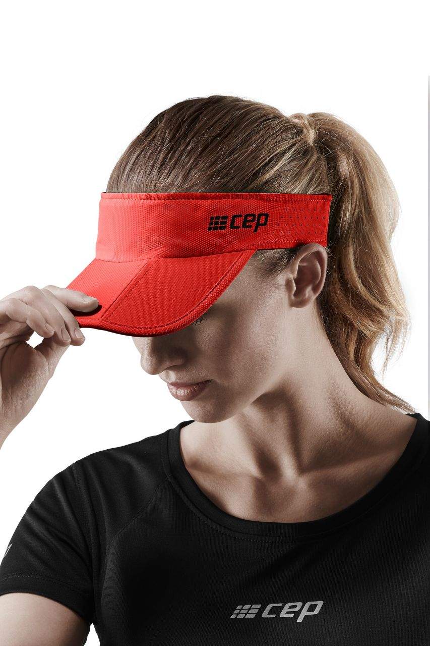 CEP Running Visor unisex - Coral - Image 3