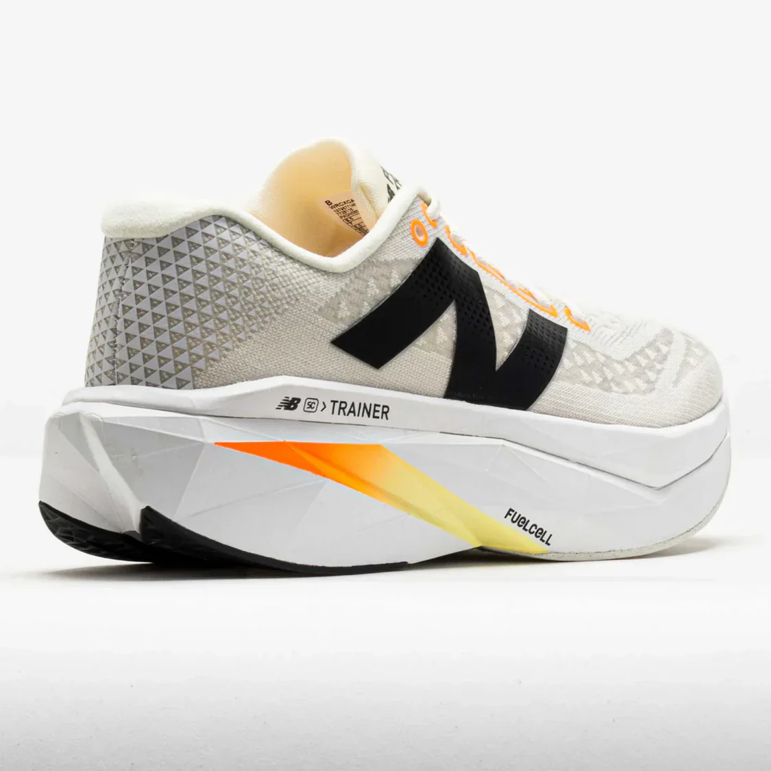 New Balance Men's FuelCell SuperComp Trainer v3 - Angora/Hot Mango/Black - Image 3