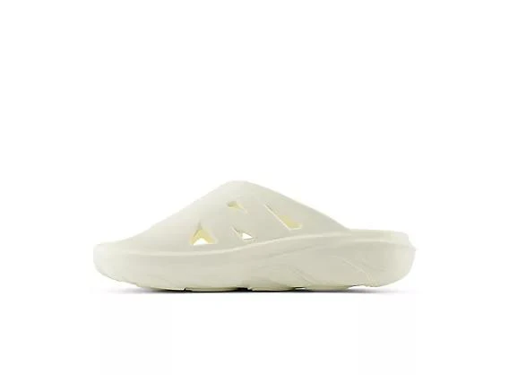 New Balance Unisex's Fresh Foam RCVRY Slide - Angora/Parchment - Image 3