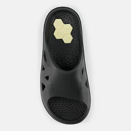 New Balance Unisex's Fresh Foam Recovery Slides - Phantom Parchment - Image 3