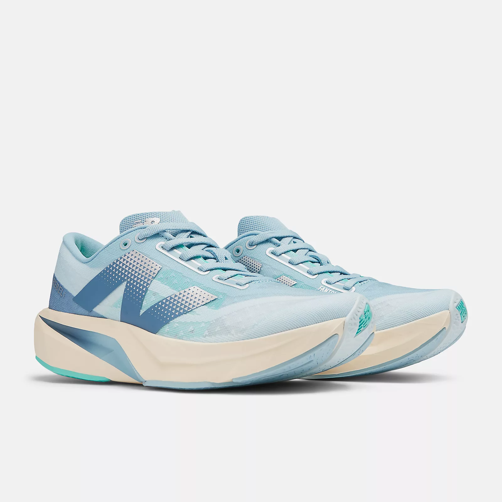 New Balance Women's Fuel Cell Rebel v4 - Quarry Blue - Image 3
