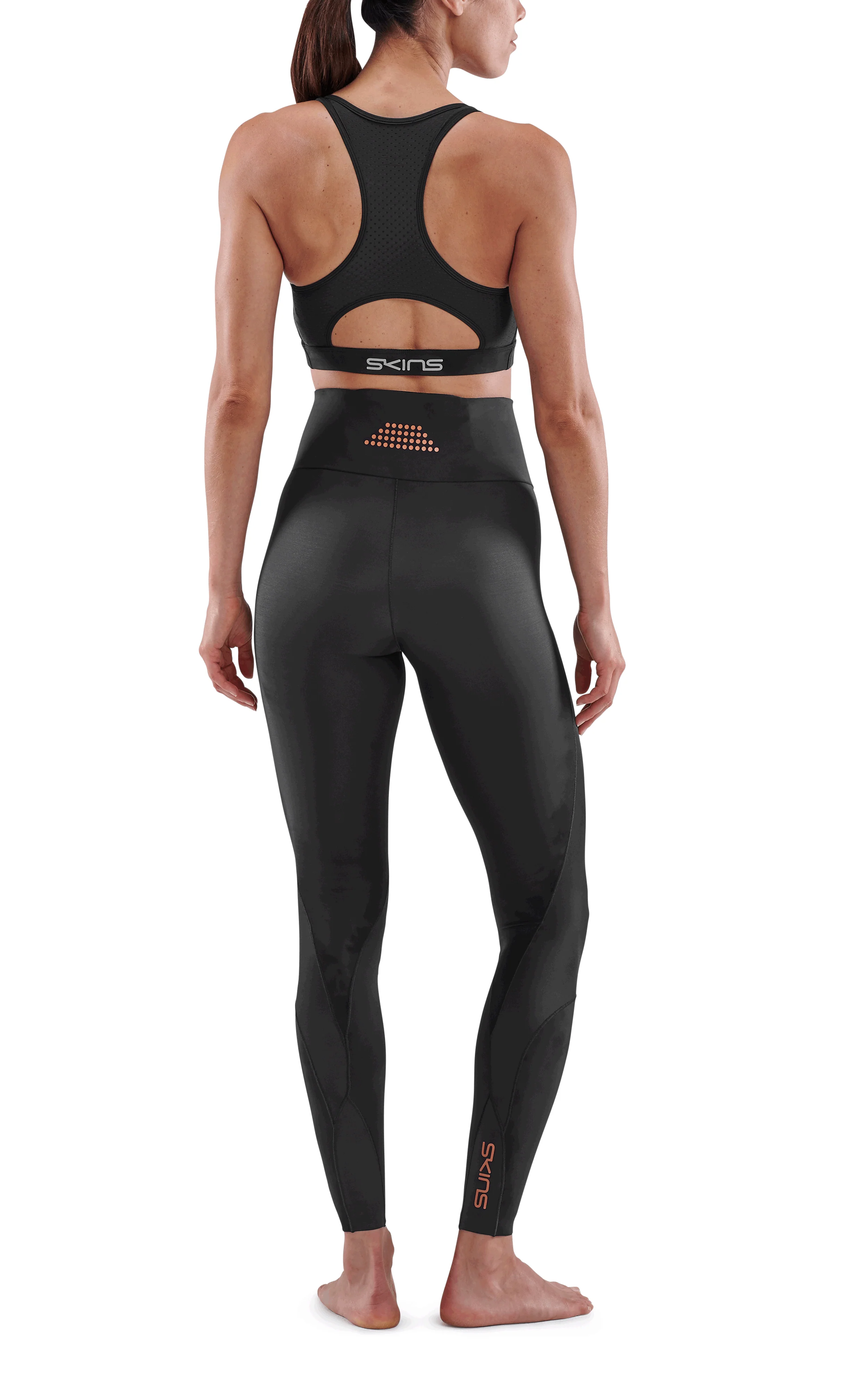 Skins Women's Compression Skyscraper Tights 5-Series - Black - Image 4