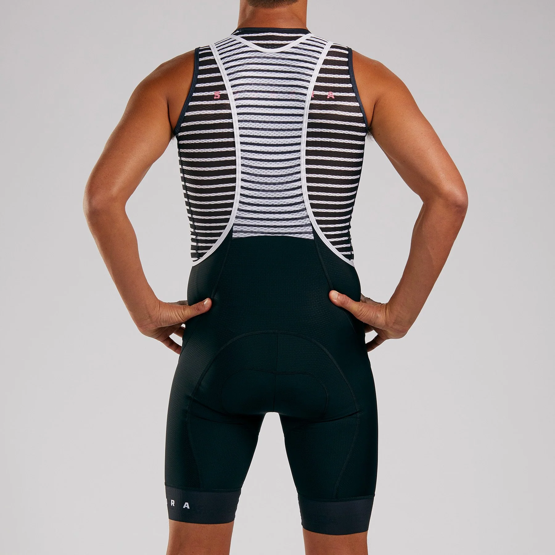 Squadra Men's PRO CYCLE EXOS BIB - NERO - Image 3
