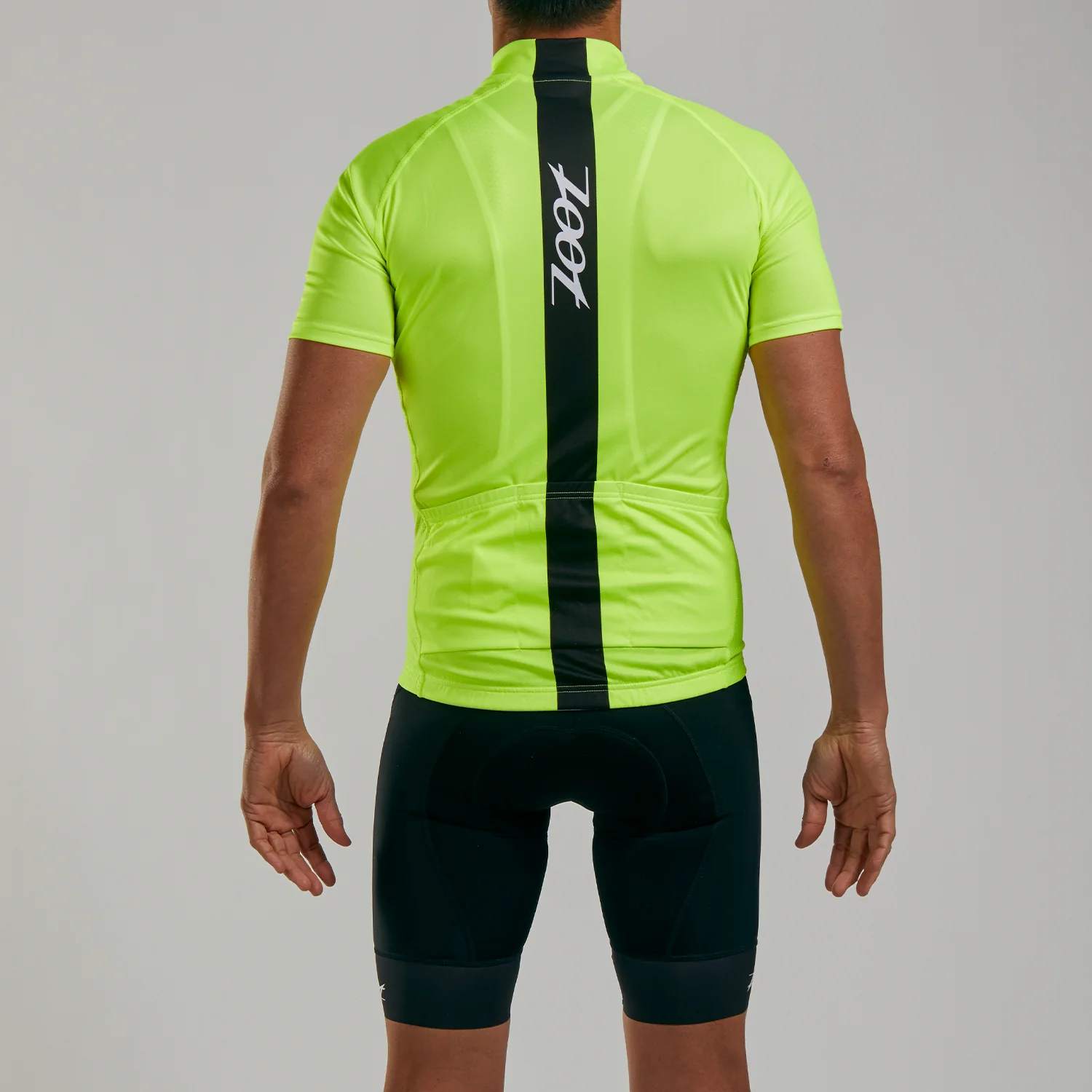 ZOOT MEN'S CYCLE CORE JERSEY - SAFETY YELLOW - Image 7