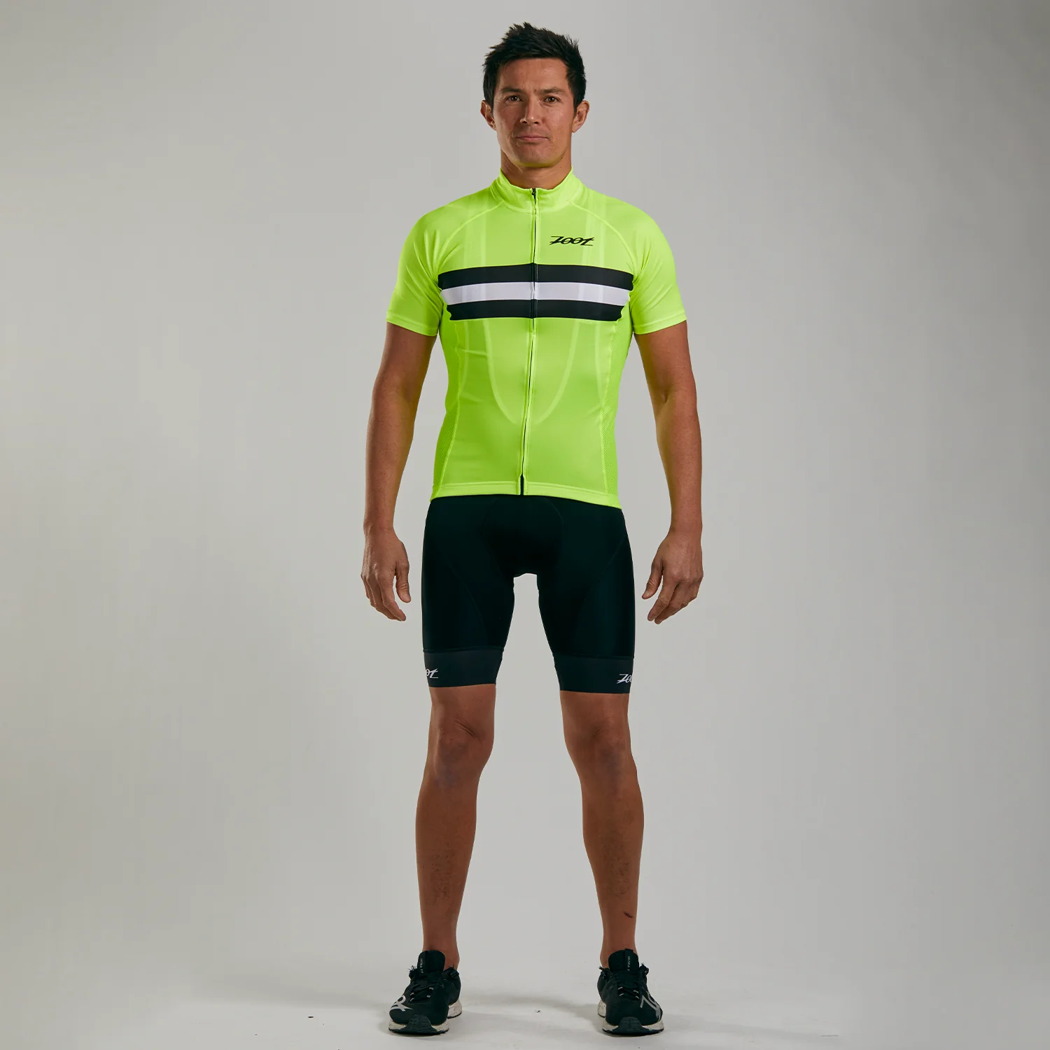 ZOOT MEN'S CYCLE CORE JERSEY - SAFETY YELLOW - Image 9